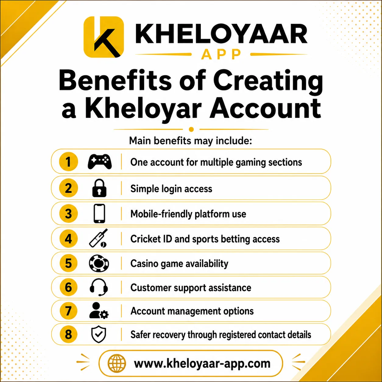 Benefits of Creating a Kheloyar Account