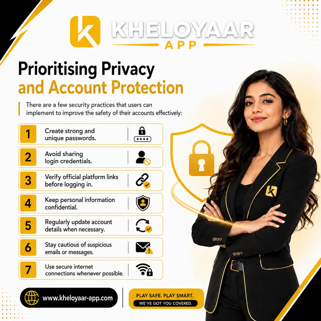 Prioritising Privacy and Account Protection