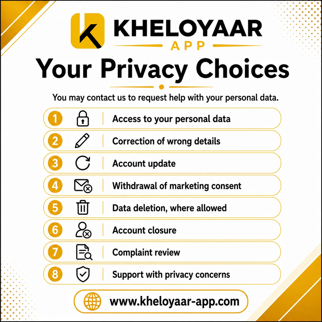 KheloYar Privacy Policy